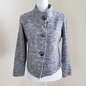 Cabi Hourglass Sweatshirt Jacket Grey Size Small